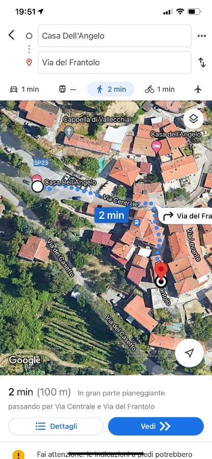Апартаменты Casa Dell'Angelo Кастельнуово-ди-Магра Экстерьер фото